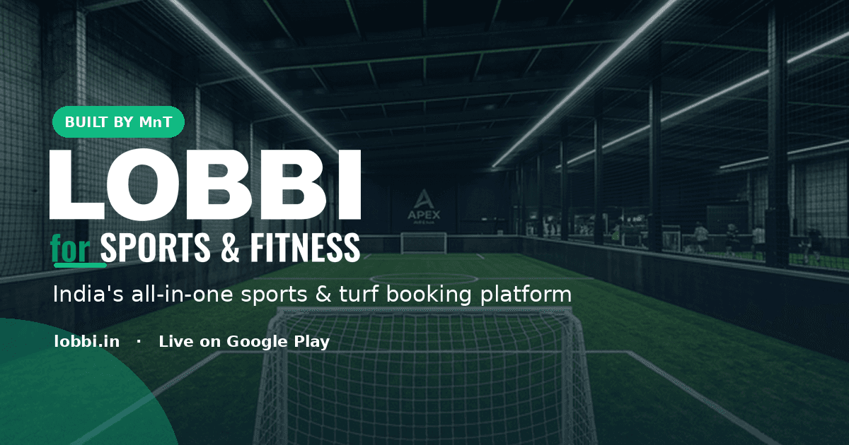 LOBBI — India's all-in-one sports & turf booking platform